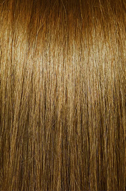 Natural looking blonde human hair extensions. Get real hair volume and length seamlessly.