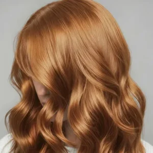 Russian Invisible Clip-In, #30 Golden Copper