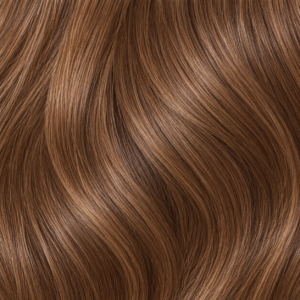 Russian Clip-In Hair Extensions – #6 Light Chestnut Brown