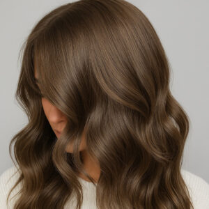 Russian Invisible Clip-In, #8 Medium Ash Brown