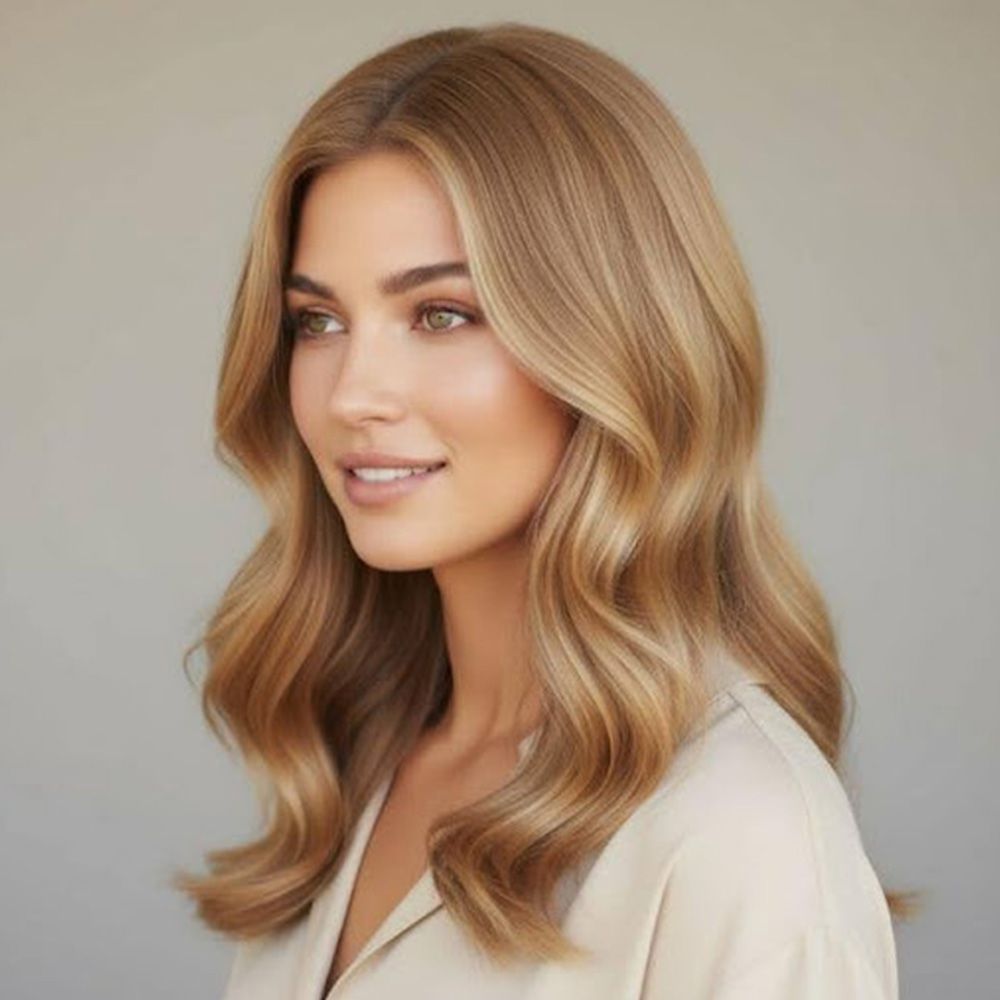 Russian Invisible Tape-In Extension #16 Light Honey Blonde