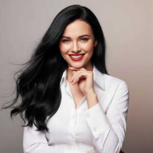 Asian Invisible Tape-In Extension #1B Off Black