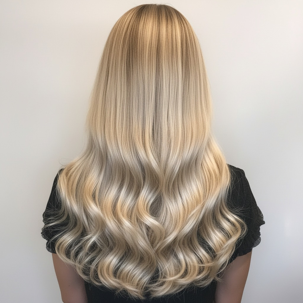 Russian Invisible Tape-In Extension #16 Light Honey Blonde - Image 3