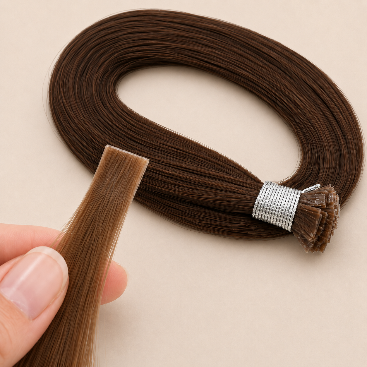 Keratin tip vs I tip 1