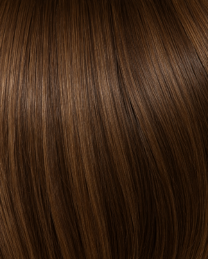 Warm Medium Brown Asian Clip In Hair Extensions